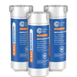  Crystala Filters Water Filter Compatible with XWFE (Built-in CHIP)