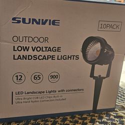 SUNVIE 12W Low Voltage LED Landscape Lights