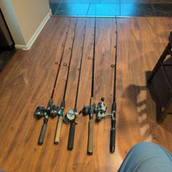 5 Rods And Reels