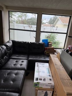 Used L shaped couch