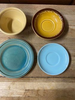 Vintage decorative small plates and bowls