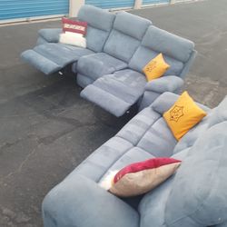 Modern Couch And Loveseat, It Can Be Recliner, Very Nice 