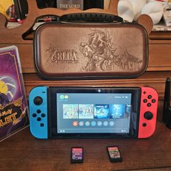 OG Nintendo Switch With Games