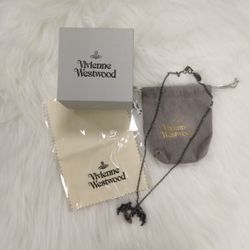 Vivienne Westwood  Black Bat Necklace