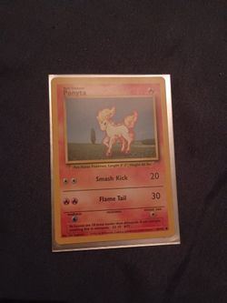 1999 Wizards Basic Ponyta 