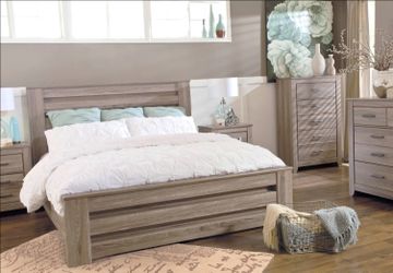 Queen Ashley Zelen Bedroom Group
