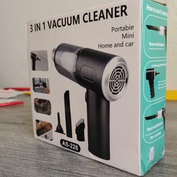 3 in 1 Mini Portable Vacuum Cleaner
