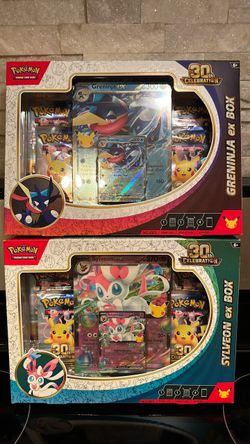 Pokemon 30th celebration EX box