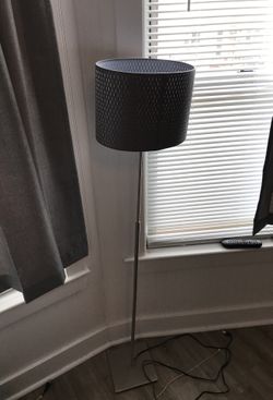 Gray IKEA lamp