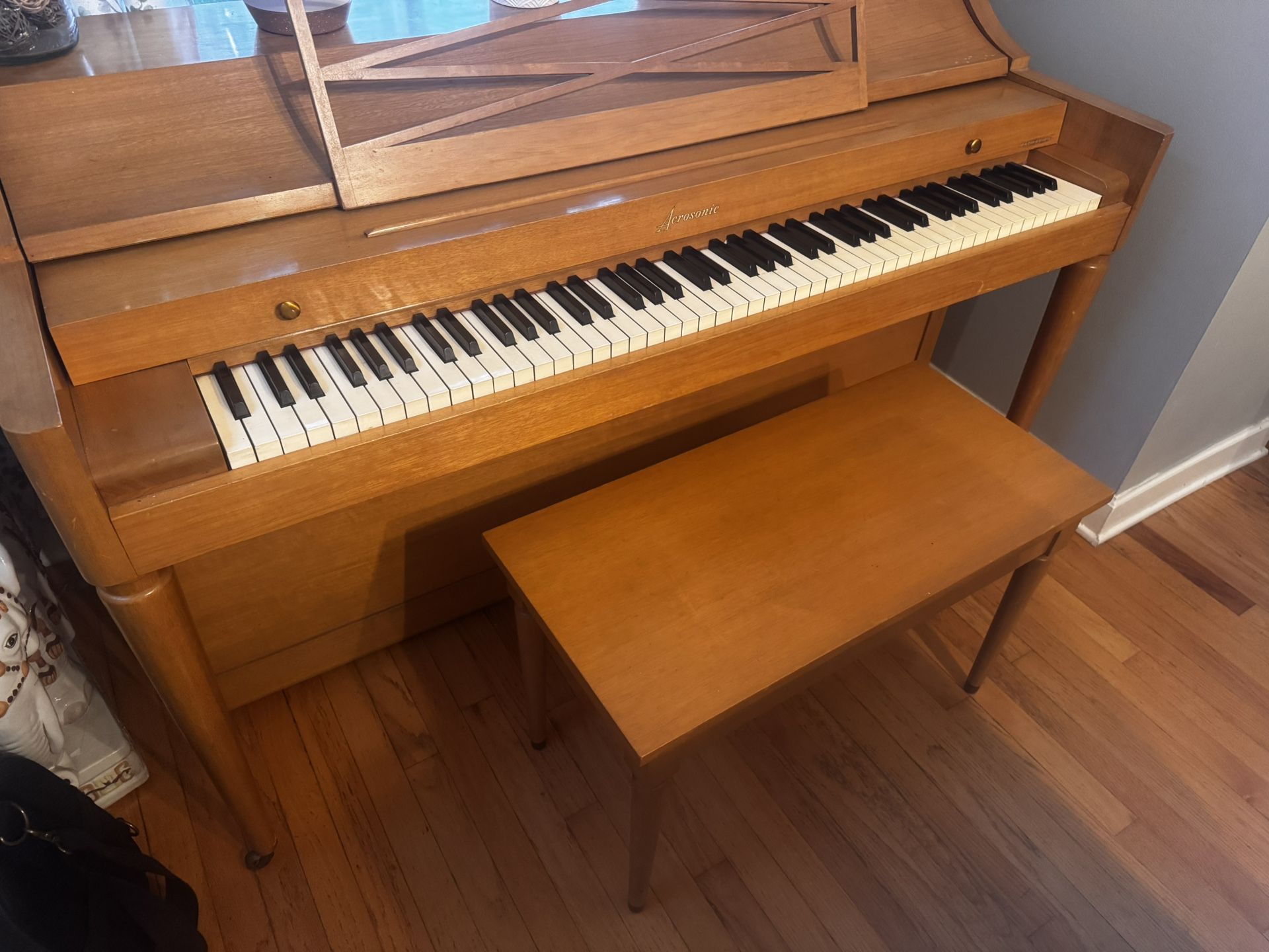 Mid-Century Modern Baldwin Acrosonic Piano - A Vintage Gem!
