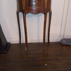 Antique Morocco Goldtable With The Deer Legs.150 Bucks