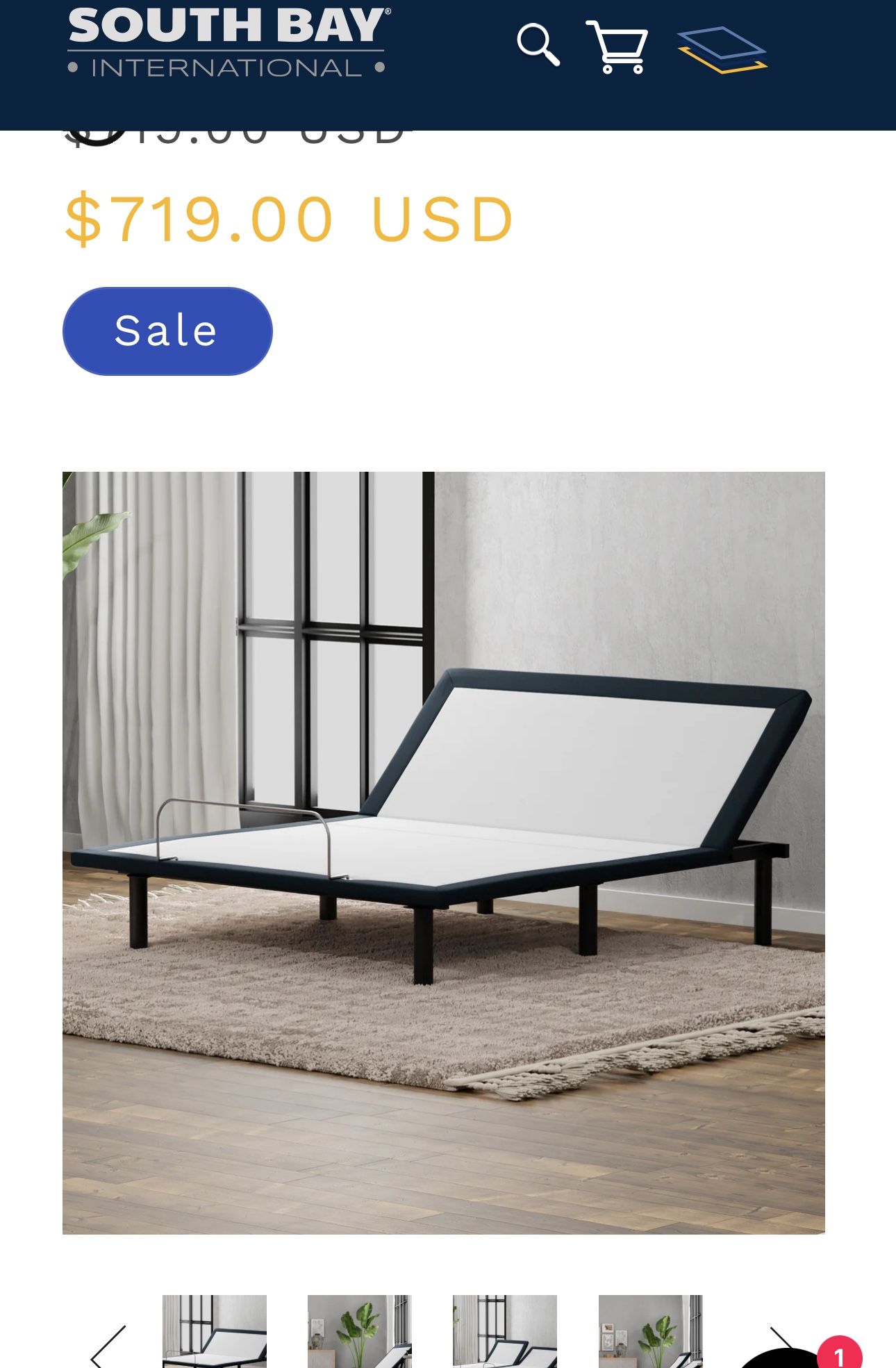 Queen Adjustable Bed Frame
