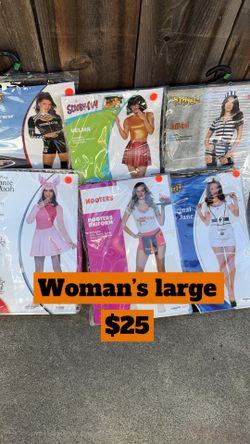 Woman’s Large New Costume $25 Each 