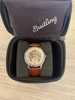 Men’s BREITLING SKELETON WATCH- 17J SWISS Movement!