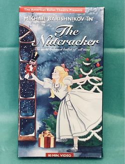 VHS Mikhail Barishnikov in The Nutcracker 1977 American Ballet Theater Christmas