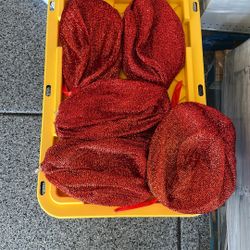 Red Outside Christmas DECOR