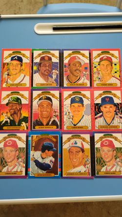 Donruss Diamond Kings Baseball Cards Lot of 12