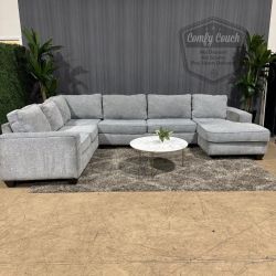 🛋️Gray Ushaped Sectional Sofa (Delivery Available!! )