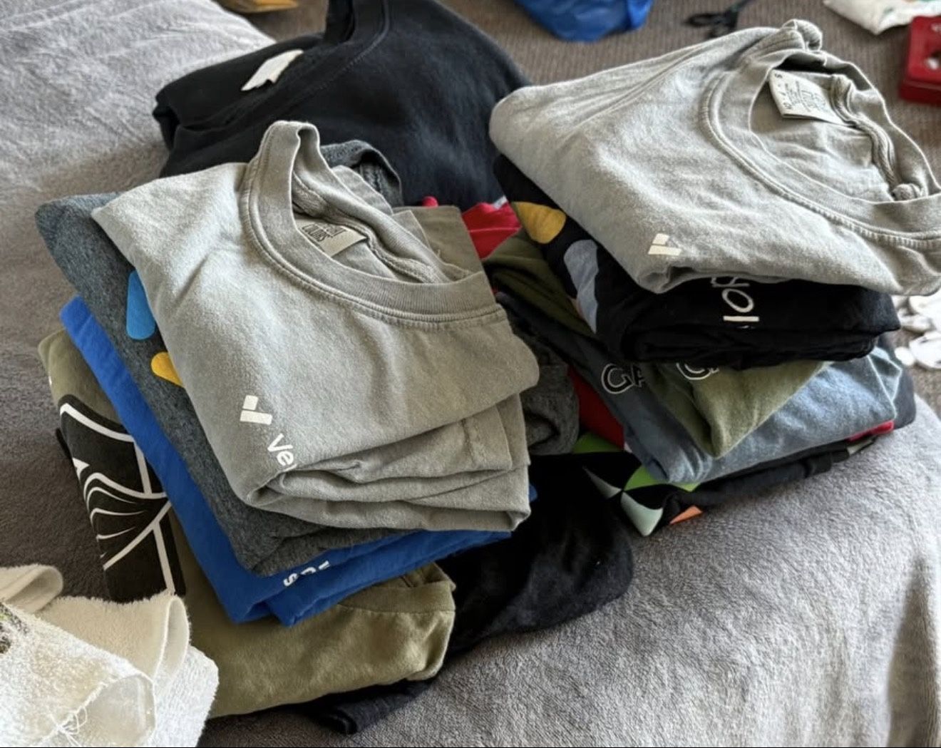 Tech clothes ($2/each)