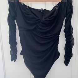 Fashion nova Mesh Body Suite