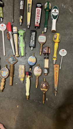 Beer Tap handles, lots of oldies!