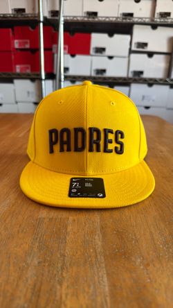 New San Diego SD Padres pro true Baseball Hat flat bill fitted 7 3/4