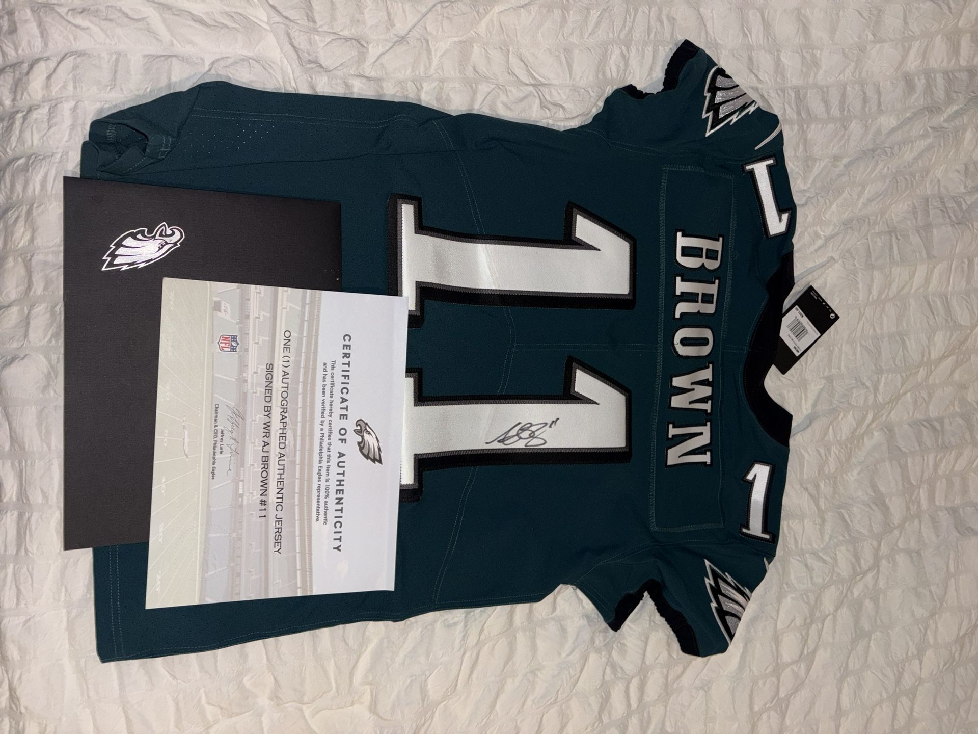 AJ Brown Signed Jersey