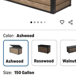 Keter Signature Collection 150 Gallon Resin Deck Box 