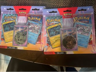 Pokemon Trading Card blister pack journey together and destined rivals booster packs