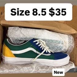 Men’s Vans Brand New 8.5