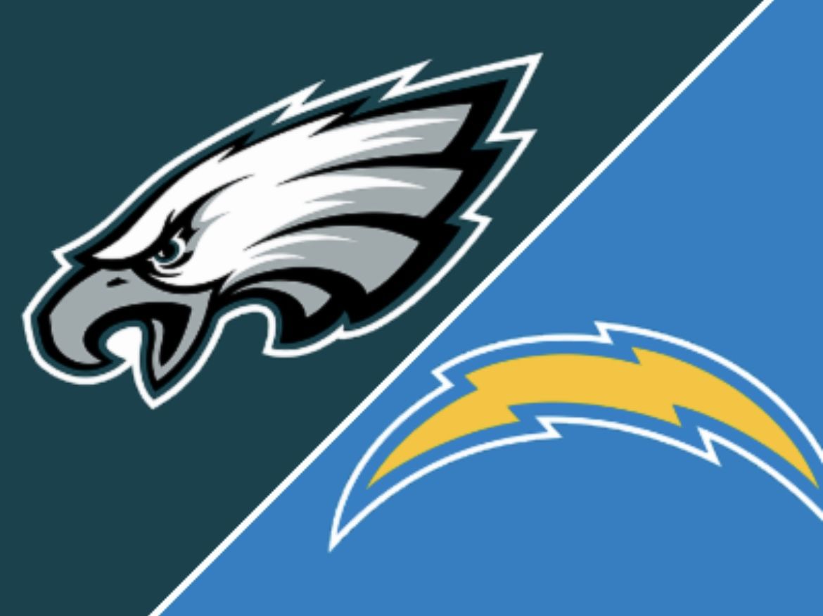 CHARGERS VS EAGLES 🦅