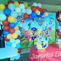Paw Patrol Theme Balloon & Column 
