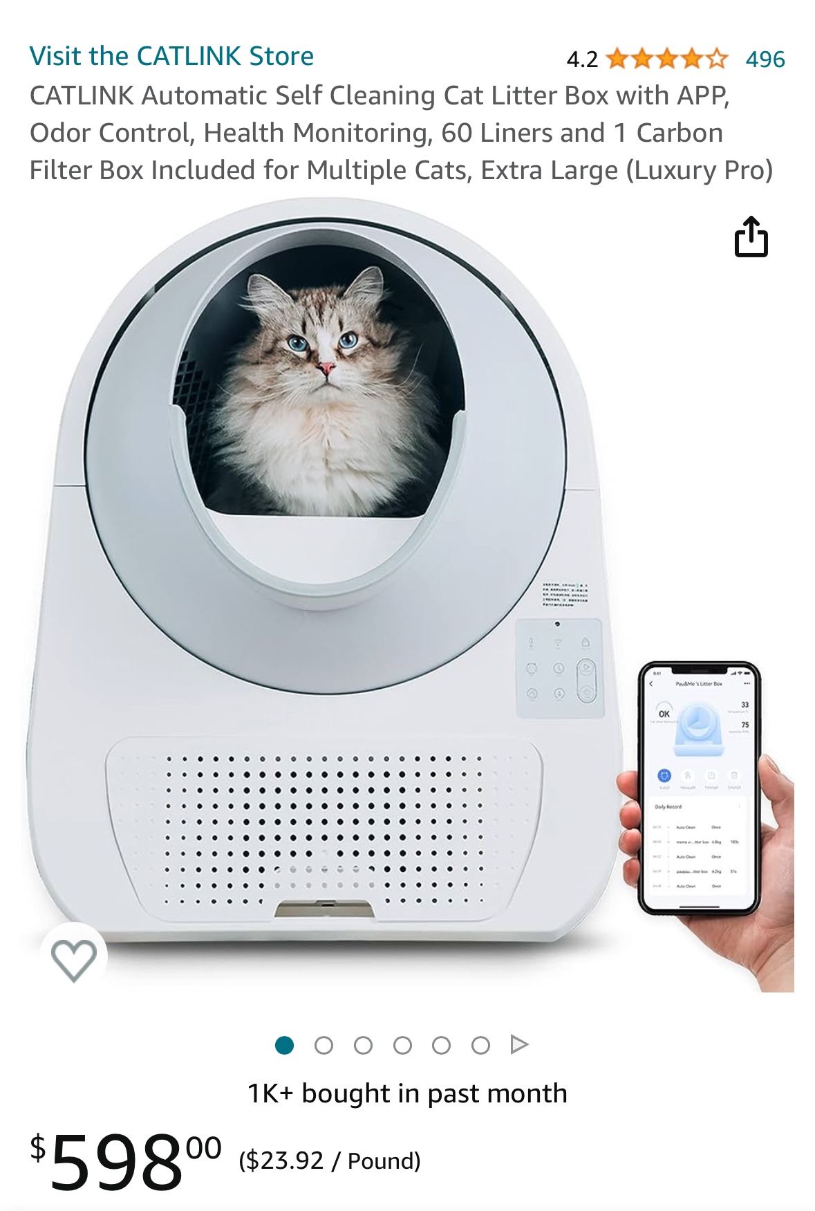 CATLINK Cat Litter Box Pro