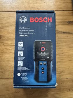 Bosch GMS120-27 Wall Scanner And Stud Finder