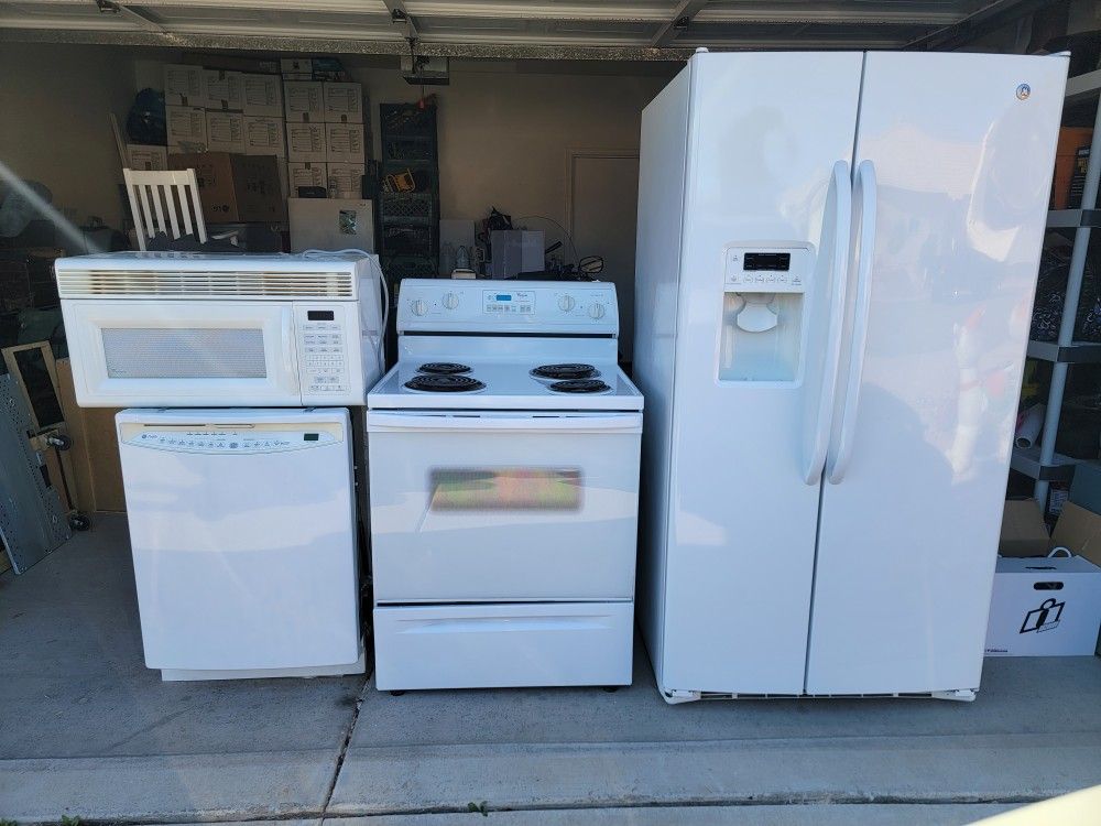 All White Full Appliance Package