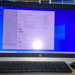 HP All In One Desktop Computer 