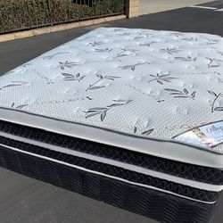 Queen Ortho Bamboo Pillow Top!☆☆☆