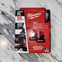 Milwaukee M12 5.0 High Output Battery Pack