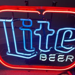 Vintage Lite Beer Neon Sign 