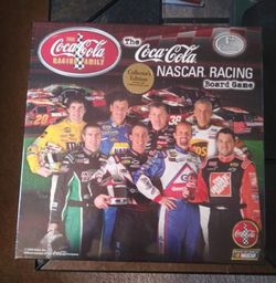 Coca Cola Nascar Racing Board Game