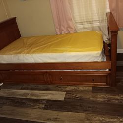 Twin Bed With Mattress
