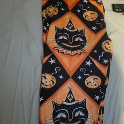 Plus Size 4x Halloween Leggings Lounge Pants
