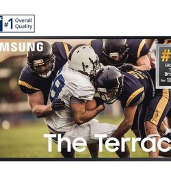 SAMSUNG 65"INCH QLED 4K  OUTDOOR TV LST7 