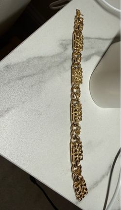 Gold Nugget Bracelet