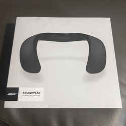 Bose SoundWear Companion Portable Bluetooth Wearable Neck Speaker 