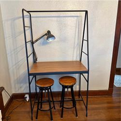 Desk (stools included)