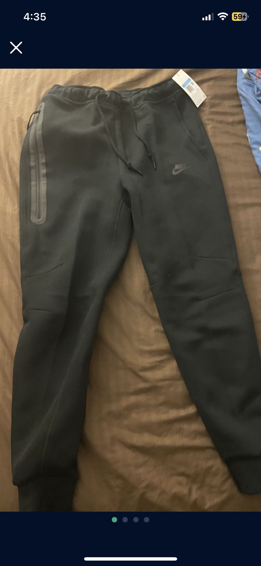 Black Nike Tech Fleece Pants 