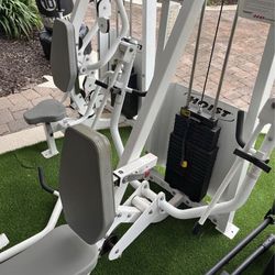 Hoist 1200 Commercial Chest Press / Mid Row / Seated Row Combo
