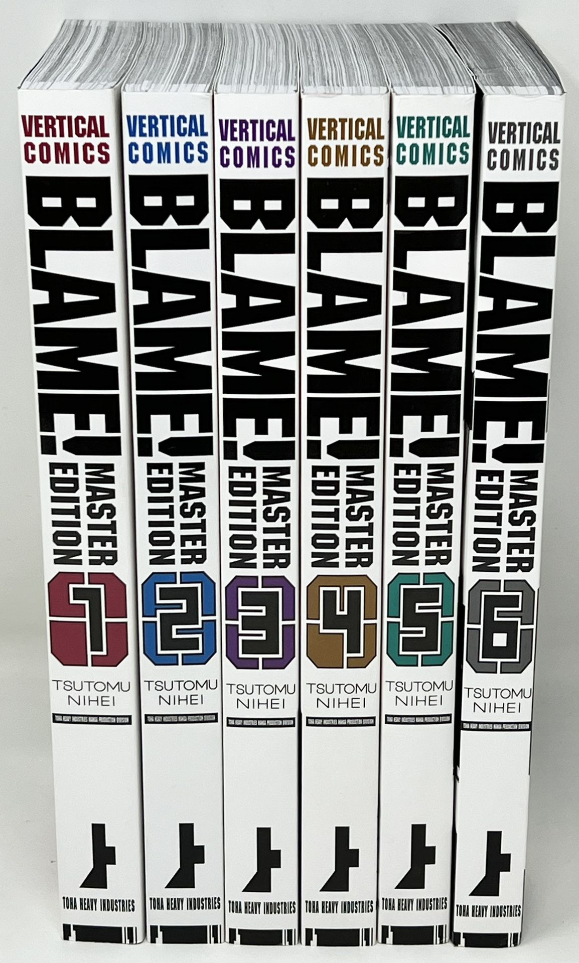BLAME! Manga by Tsutomu Nihei Vol 1-6 Complete Master Edition Book Set