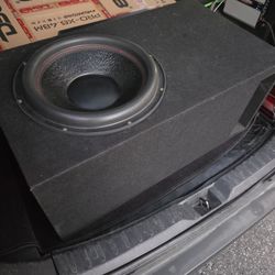 15inch Cerwin Vega Stroker 2400watts 1ohm Stable $220 Sub Only